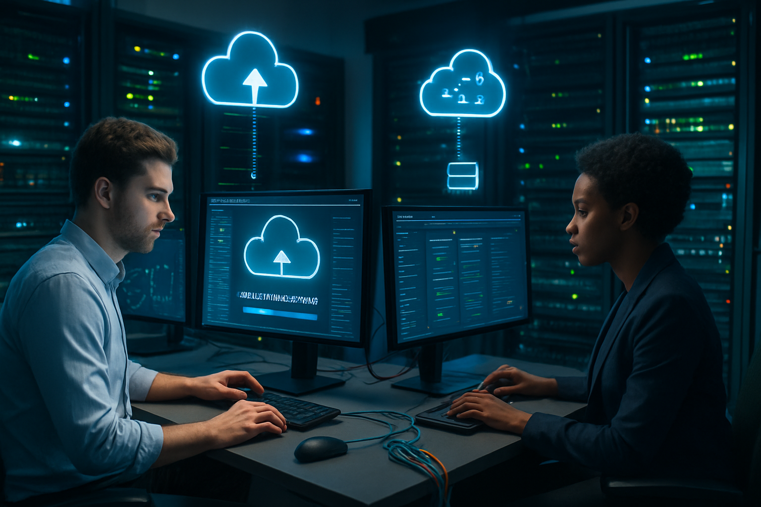 Executing the Data and Application Migration Process