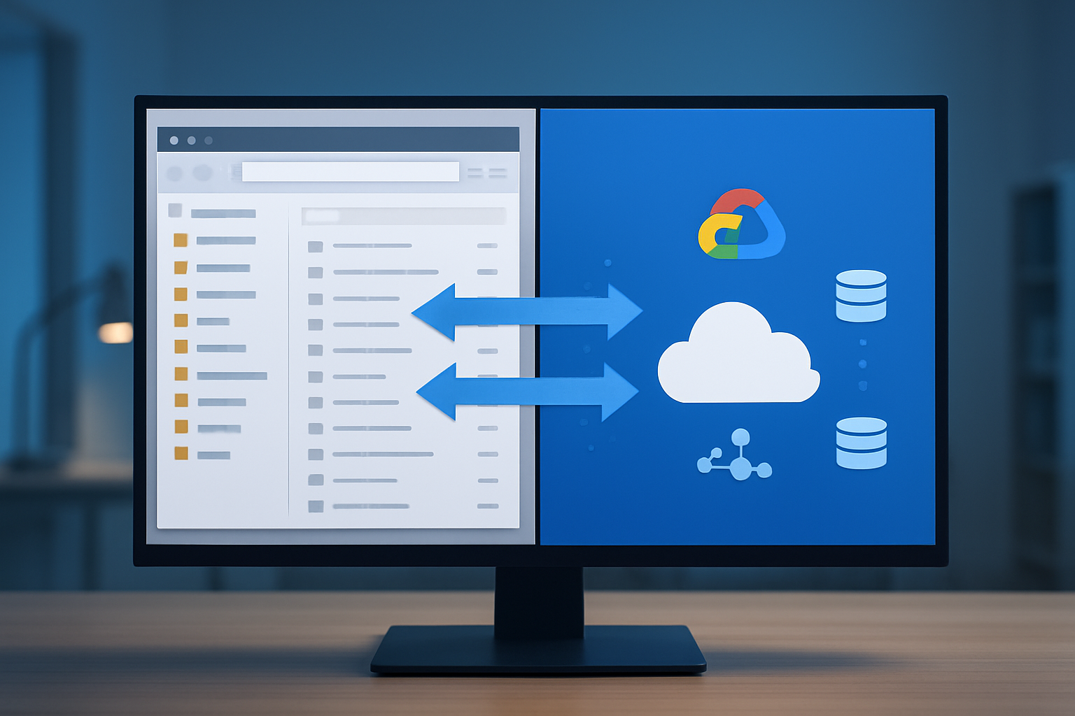 Execute the Website and Database Migration