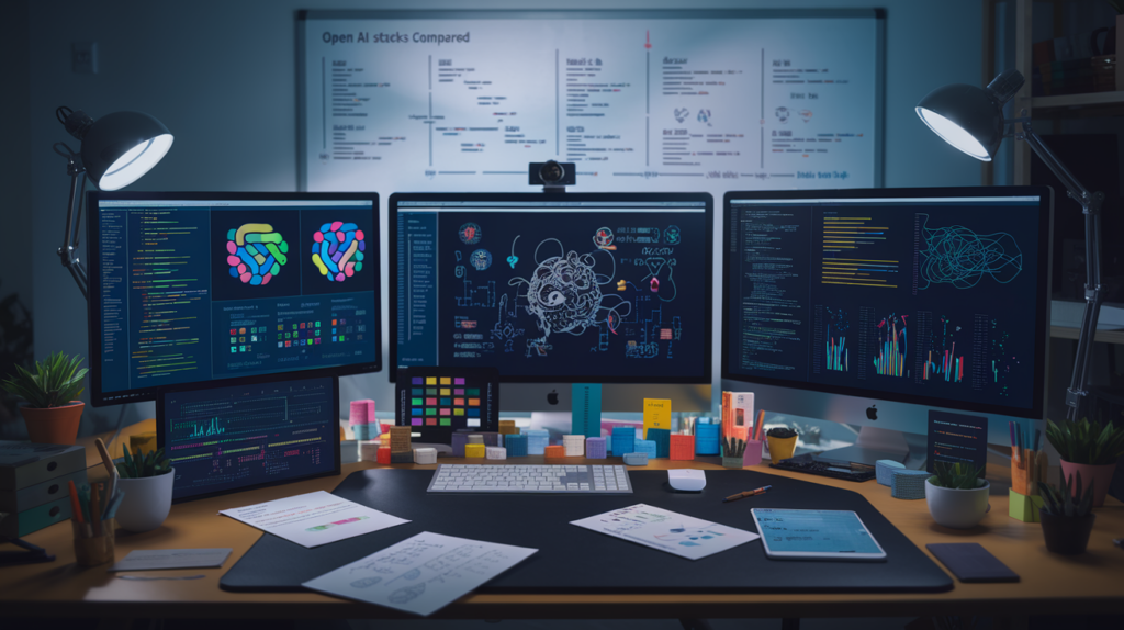 Compare and Contrast Popular Open AI Stacks