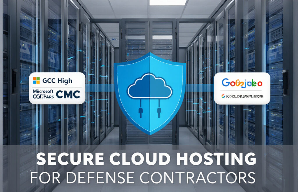 GCC High and GCP: Secure Cloud Hosting for DFARS & CMMC Compliance