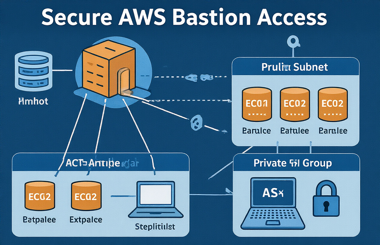 AWS Bastion Host Tutorial: Securely Accessing Private EC2 from Your Local Machine