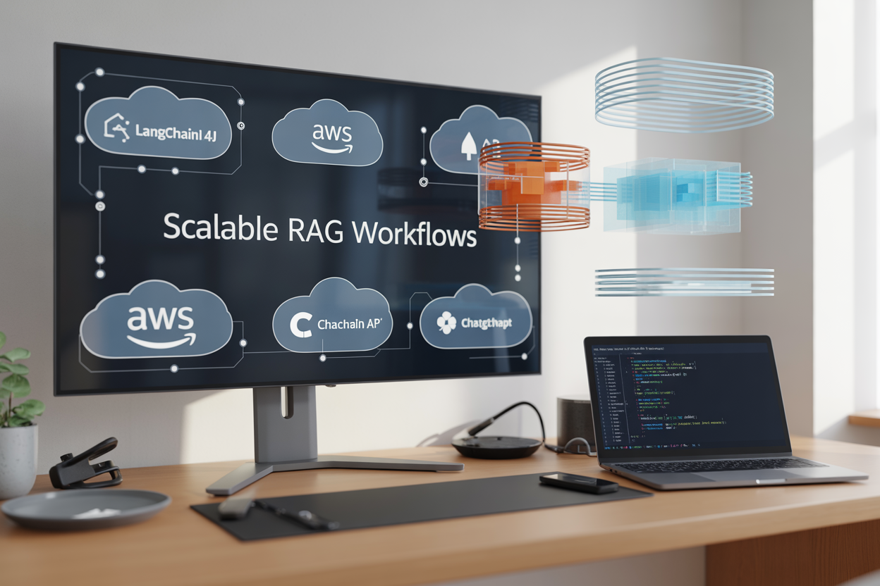 Scalable RAG Workflows on AWS with LangChain4j and ChatGPT