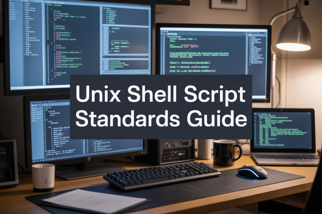 The Ultimate Guide to Unix Shell Script Naming and Coding Standards for System Administrators