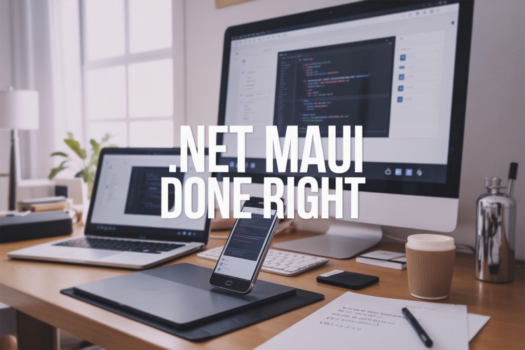 .NET MAUI Done Right: Proven Strategies for Building Cross-Platform Mobile and Desktop Apps