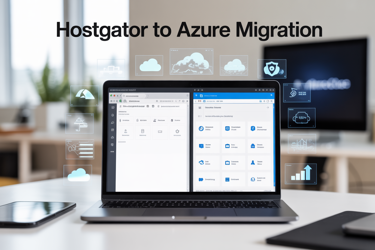 HostGator to Azure Migration Made Easy: Modern Hosting, Better Security, Unlimited Scalability