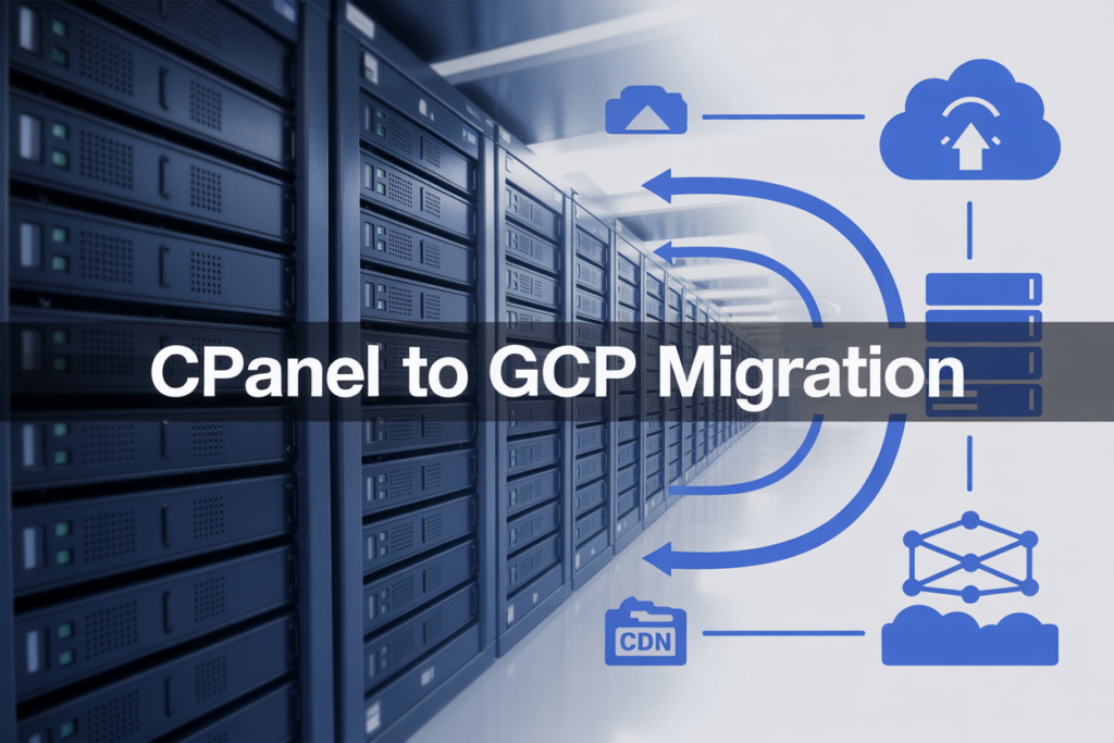 cPanel to GCP Migration: Modernize Your Hosting with EC2, S3, and CloudFront