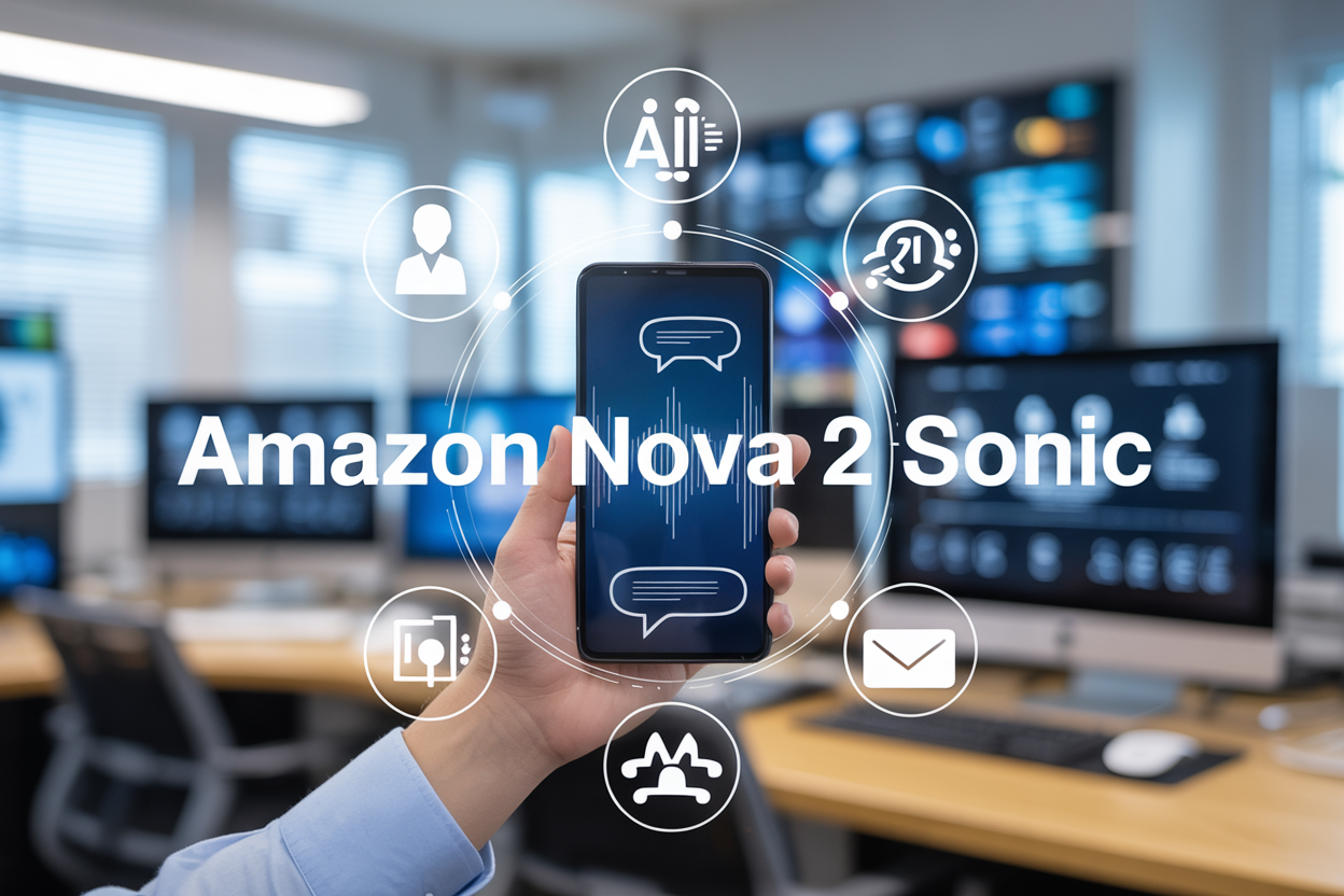 Amazon Nova 2 Sonic Explained: What It Is, Key Benefits, How Speech-to-Speech AI Works, How to Deploy, and Use Cases