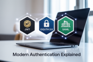 JWT, OAuth 2.0, and SAML Compared: Modern Authentication Explained