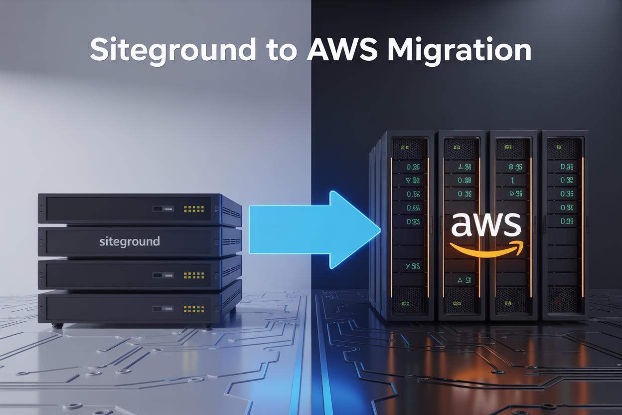 SiteGround to AWS Migration: Boost Speed, Security, and Uptime Instantly