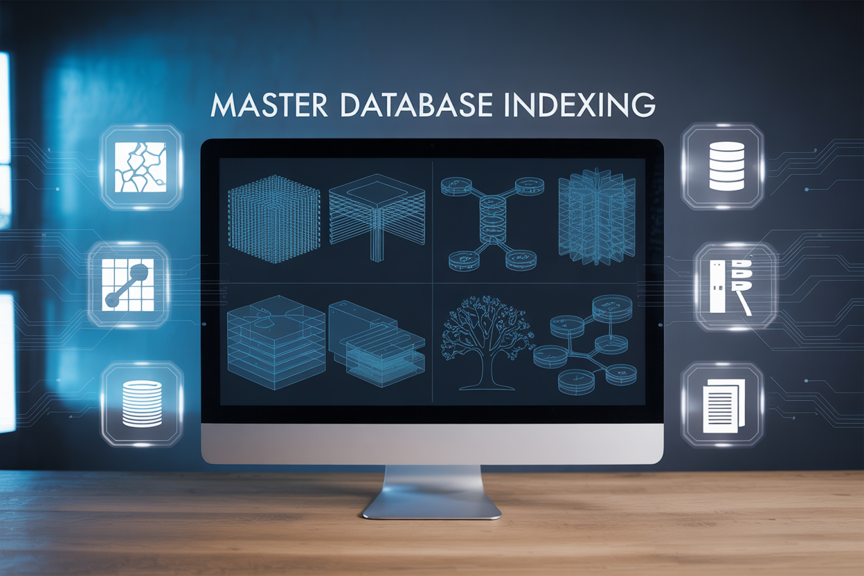 Master Database Indexing: B-Tree, Hash, Inverted, Full-Text, Geospatial, LSM-Tree, Bitmap, Trie & Column Indexes
