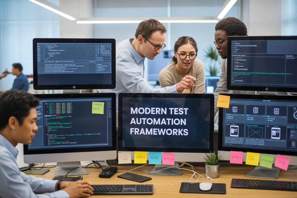 Modern Test Automation Frameworks Explained with Real-World Examples