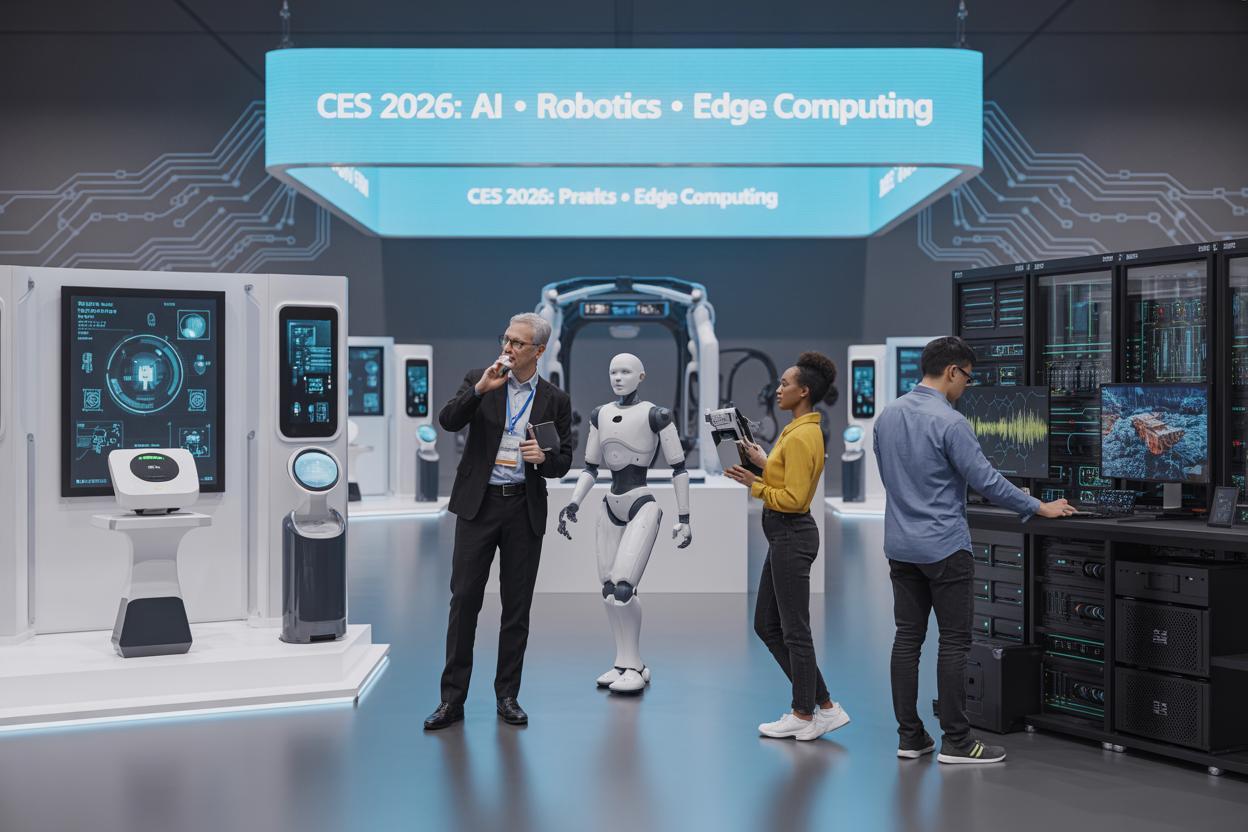 The Big CES 2026 Signals: How AI, Robotics, and Edge Computing Are Redefining Technology