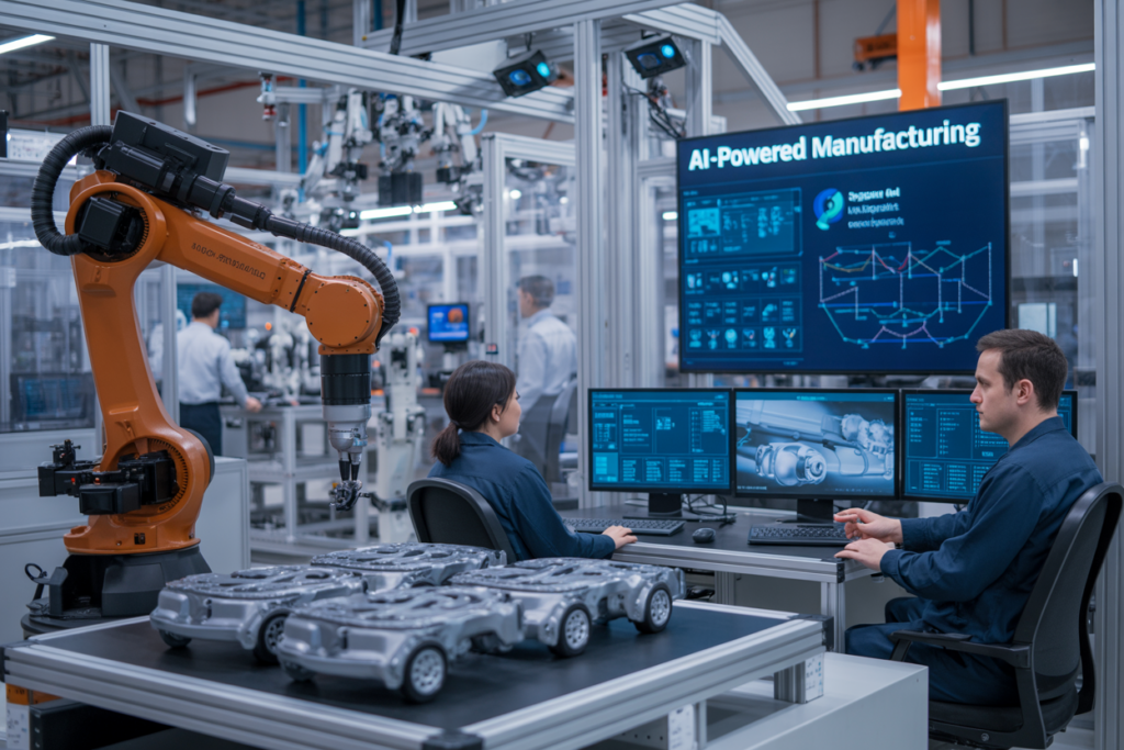 How to Use AI and GenAI in Manufacturing: Quality, Supply Chain & Robotics
