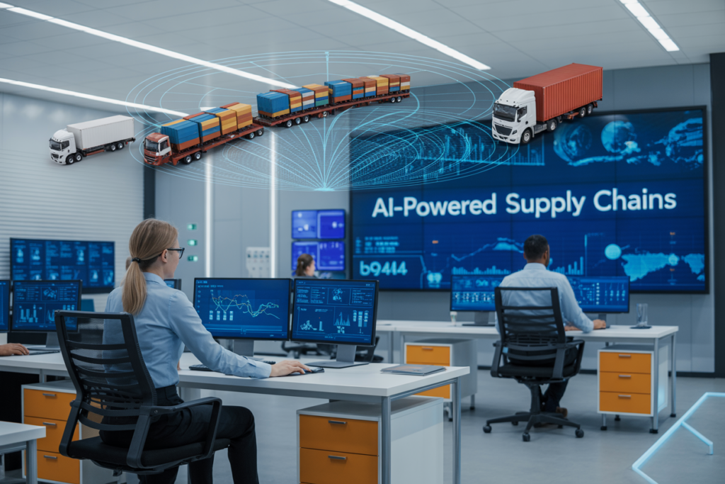 How AI and Generative AI Are Transforming Supply Chains: Forecasting, Routing & Resilience