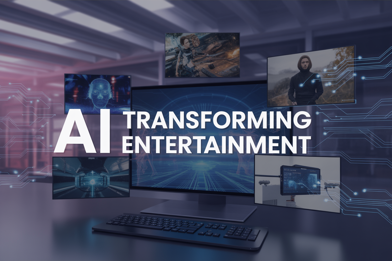 How AI and Generative AI Are Transforming Media, Entertainment & Gaming