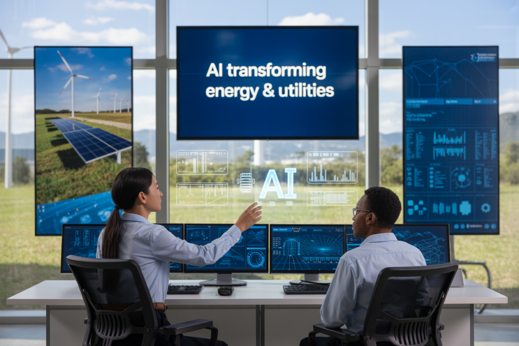 How AI and Generative AI Are Transforming Energy & Utilities