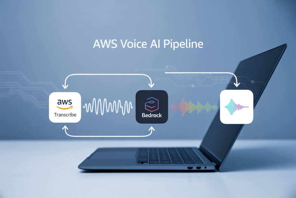 How AWS Transcribe, Bedrock, and Polly Work Together for Voice AI