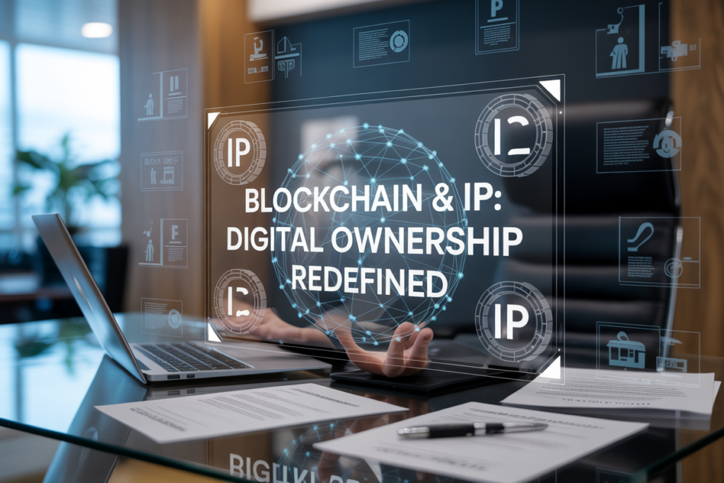 Blockchain and Intellectual Property: Redefining Copyright, Patents, and Digital Ownership
