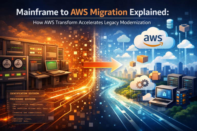 Mainframe to AWS Migration Explained: How AWS Transform Accelerates ...