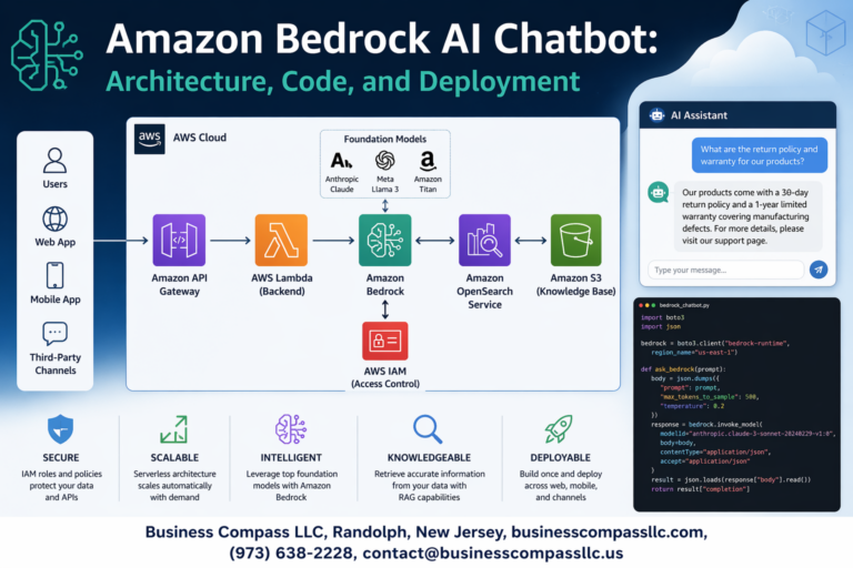 Amazon Bedrock AI Chatbot: Architecture, Code, and Deployment ...