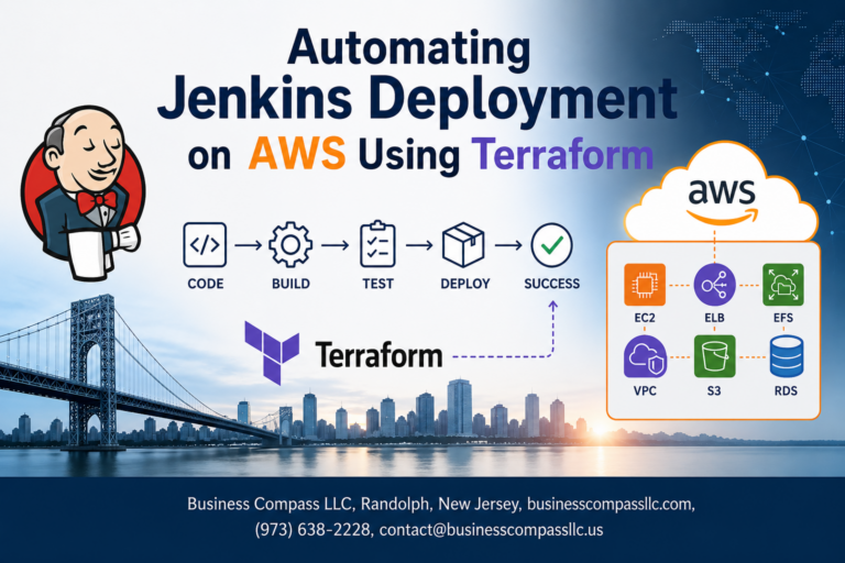 Automating Jenkins Deployment on AWS Using Terraform - Business Compass LLC