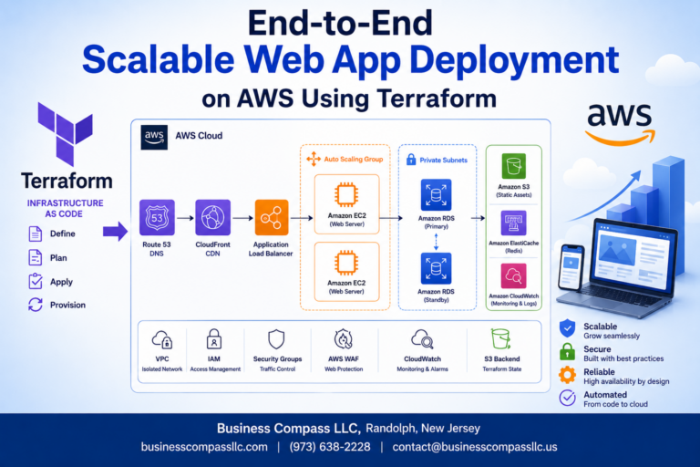 End-to-End Scalable Web App Deployment on AWS Using Terraform ...