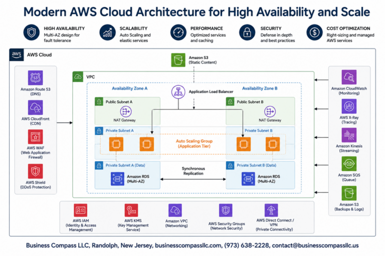 Modern AWS Cloud Architecture for High Availability and Scale ...